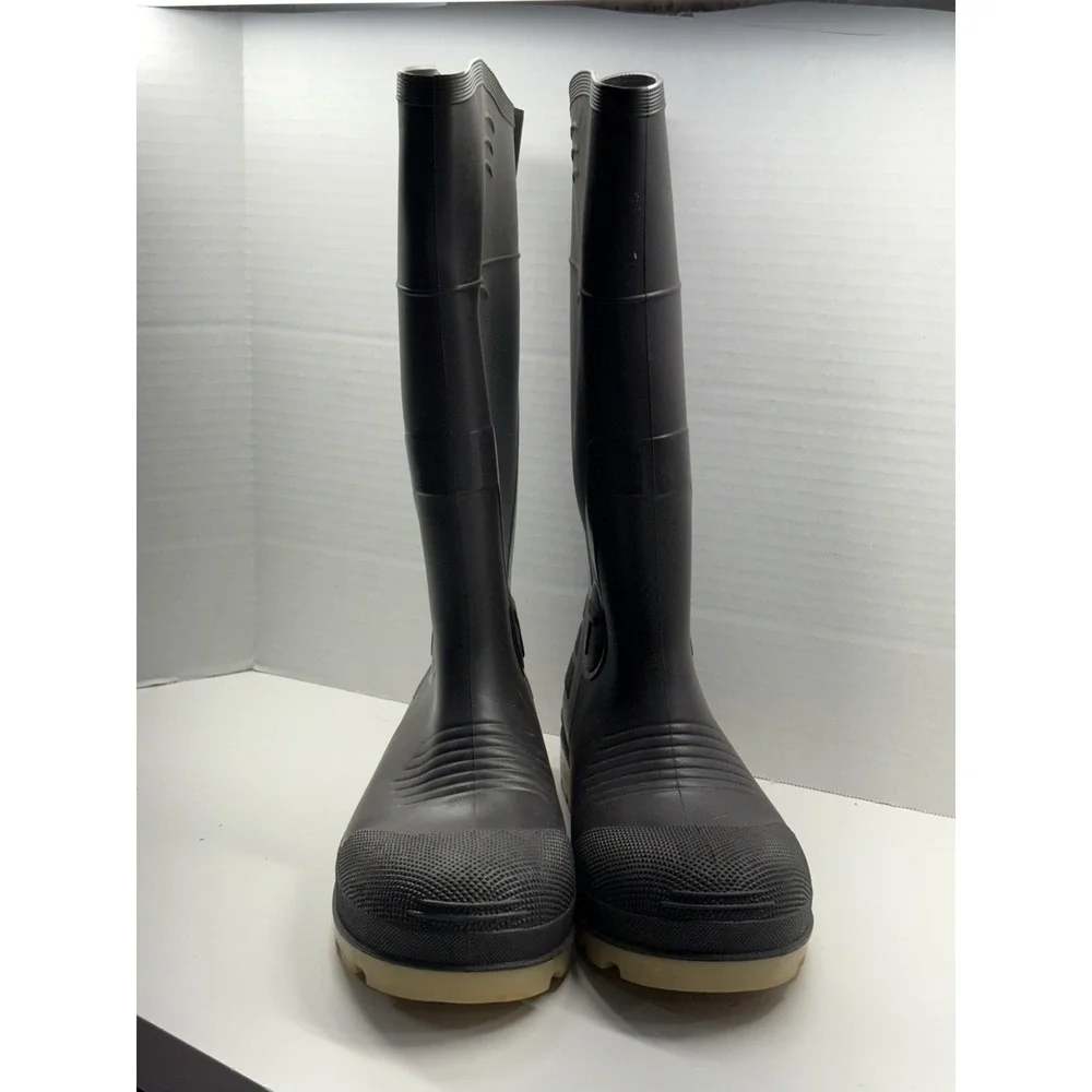 Tingley Profile Comp Toe Knee Boot‎ Men's Sz 8 /Women's Sz 10 Brown Rubber